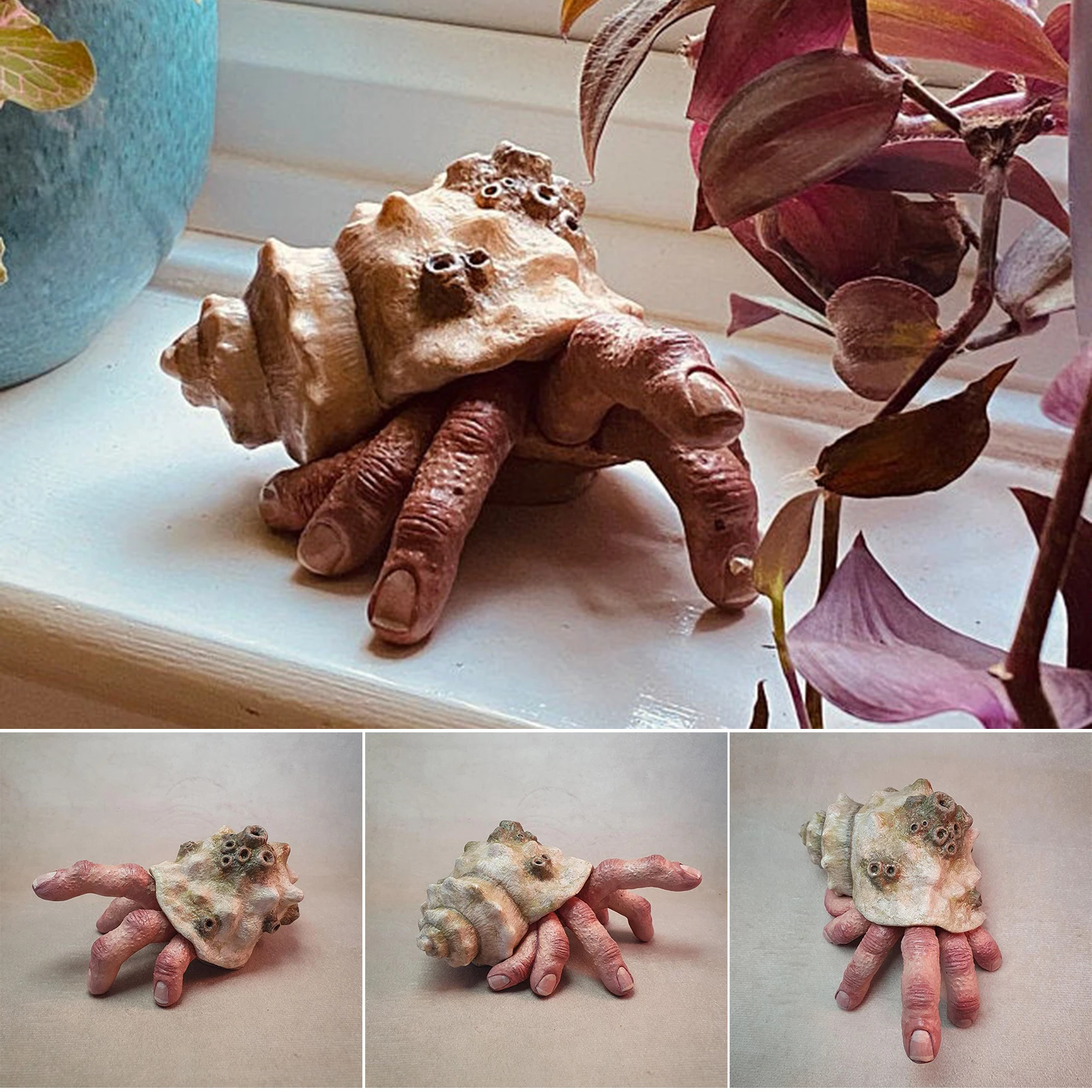 Fingercrab Creepy Weird Realistic Horror Resin Model Desktop Ornament Home Decor room decoration decoration accessories
Fingercrab Creepy Weird Realistic Horror Resin Model Desktop Ornament Home Decor room decoration decoration accessories