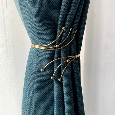 2 шт./компл. современные металлические занавески, завязки для спальни, гостиной, декоративные аксессуары, занавески с петлей
2 шт./компл. современные металлические занавески, завязки для спальни, гостиной, декоративные аксессуары, занавески с петлей