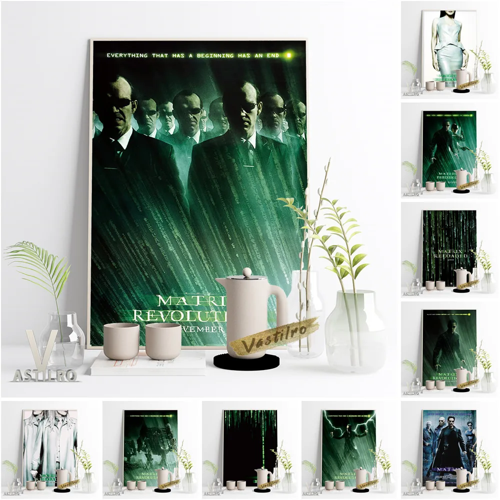 Matrix Reloaded Classic Science Fiction Flim Poster Hot Movie Futurism Canvas Wall Picture Actor Portrait Home Decor Art Prints
Matrix Reloaded Classic Science Fiction Flim Poster Hot Movie Futurism Canvas Wall Picture Actor Portrait Home Decor Art Prints