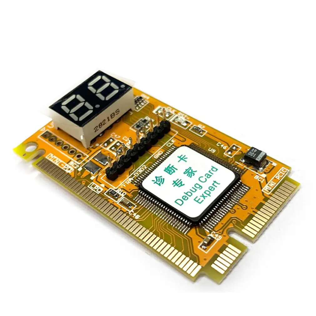 Plastic/Metal 5 x 3 x 1 cm 3 in 1 Mini PCI-E LPC PC Analyzer Tester POST Card Test
Plastic/Metal 5 x 3 x 1 cm 3 in 1 Mini PCI-E LPC PC Analyzer Tester POST Card Test