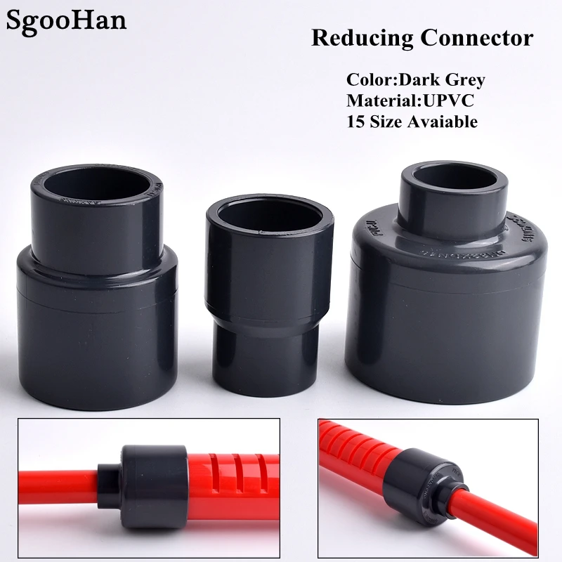 Inner Diameter 25~40mm UPVC Pipe Reducing Connector Irrigation System Hydroponics Frame Aquarium Fish Tank Straight Socket Joint
Inner Diameter 25~40mm UPVC Pipe Reducing Connector Irrigation System Hydroponics Frame Aquarium Fish Tank Straight Socket Joint