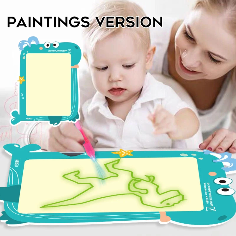 Children Christmas Luminous Drawing Pad for Kids Light Drawing Fun Developing Toys Painting Doodle Board Birthday Learning Toys
Children Christmas Luminous Drawing Pad for Kids Light Drawing Fun Developing Toys Painting Doodle Board Birthday Learning Toys