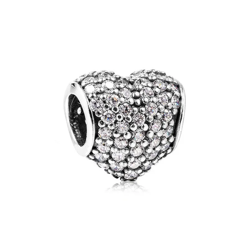 Authentic 925 Sterling Silver Bead New Heart Shape Inlaid With Creative Bead Fit Original Pandora Bracelet For Women Diy Jewelry
Authentic 925 Sterling Silver Bead New Heart Shape Inlaid With Creative Bead Fit Original Pandora Bracelet For Women Diy Jewelry