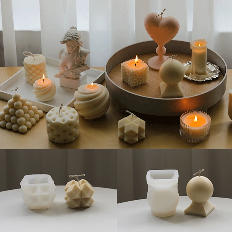 Diy Soap Molds Gifts Bubble Cube Ball Silicone Candle Mold Round Mould Soy Wax Essential Oil Aromatherapy Candle Material Wax
Diy Soap Molds Gifts Bubble Cube Ball Silicone Candle Mold Round Mould Soy Wax Essential Oil Aromatherapy Candle Material Wax