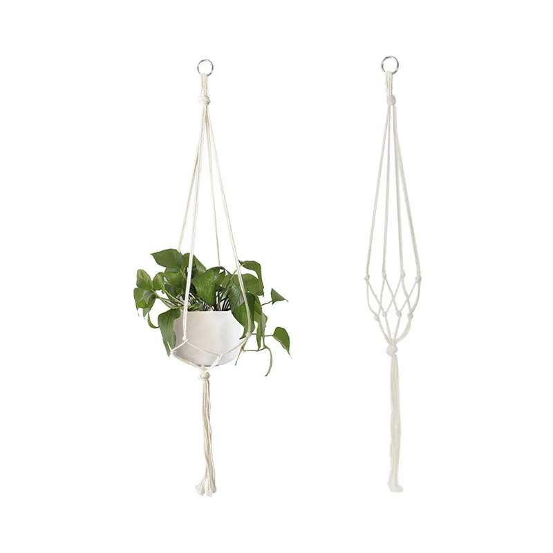 90/105/122cm Macrame Plant Hanger Handmade Flower Pot Hanger String Bag Hanging Baskets for Wall Decoration Home Garden Supplies
90/105/122cm Macrame Plant Hanger Handmade Flower Pot Hanger String Bag Hanging Baskets for Wall Decoration Home Garden Supplies