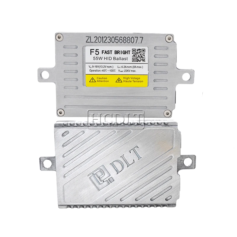 HIDLT 100% оригинал DLT F5 55 Вт F5T HID балласт реактор быстрый запуск яркий тонкий 12 В