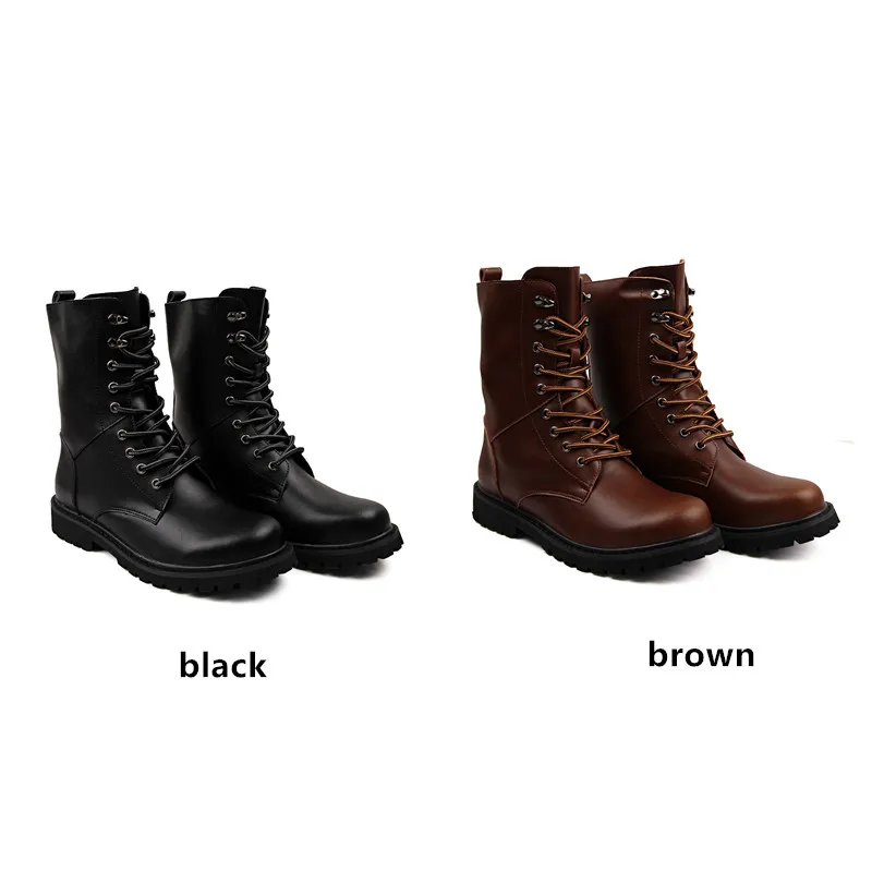 2020 New Men Shoes Classic Fashion Men Leather Boot Desert Military Boots Safety Shoes Ankle Motocycle Boots Casual Footwear
2020 New Men Shoes Classic Fashion Men Leather Boot Desert Military Boots Safety Shoes Ankle Motocycle Boots Casual Footwear