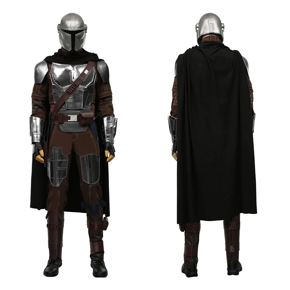 Movie Din Djarin Cosplay Costume Cloak Outfits Halloween Carnival Suit For Adult Custom Size
Movie Din Djarin Cosplay Costume Cloak Outfits Halloween Carnival Suit For Adult Custom Size