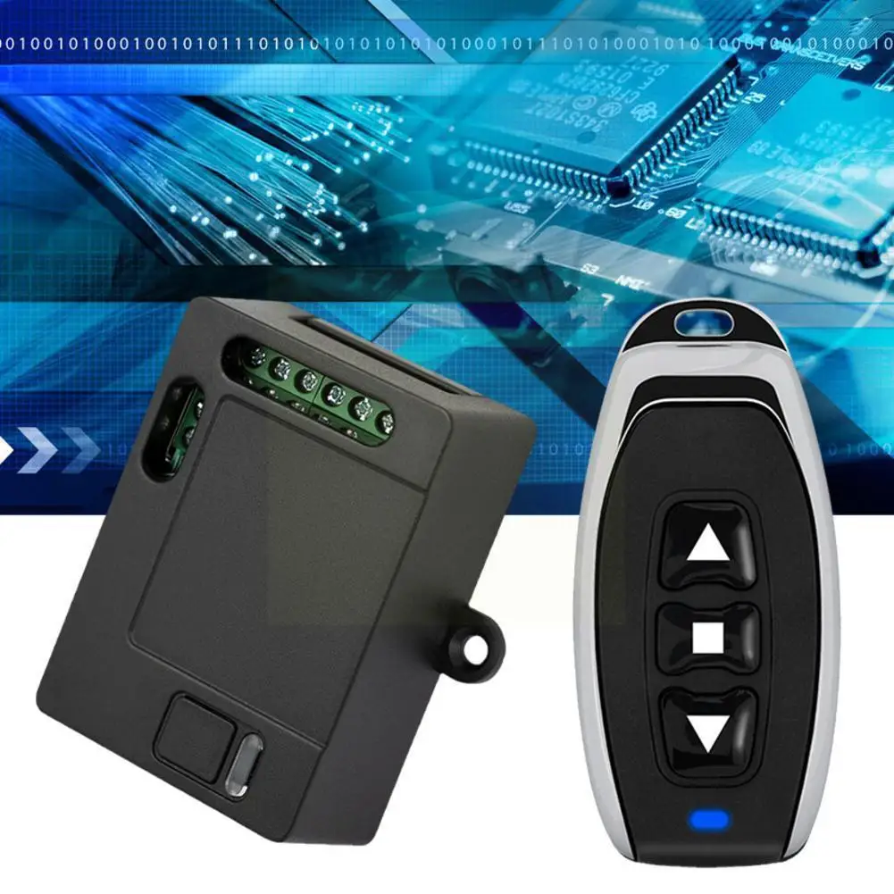 433mhz 85-265v Remote Control Switch Universal Relay Receiver And Transmitter For Garage Door And Gate Motor Control E2f2
433mhz 85-265v Remote Control Switch Universal Relay Receiver And Transmitter For Garage Door And Gate Motor Control E2f2