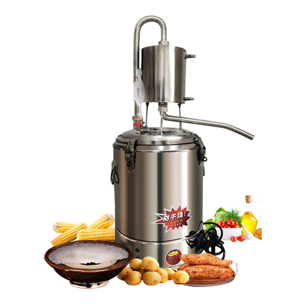 220V Household Moonshine Still Electric heating automatic liquor steamer intelligent liquor making dew machine distillation
220V Household Moonshine Still Electric heating automatic liquor steamer intelligent liquor making dew machine distillation
