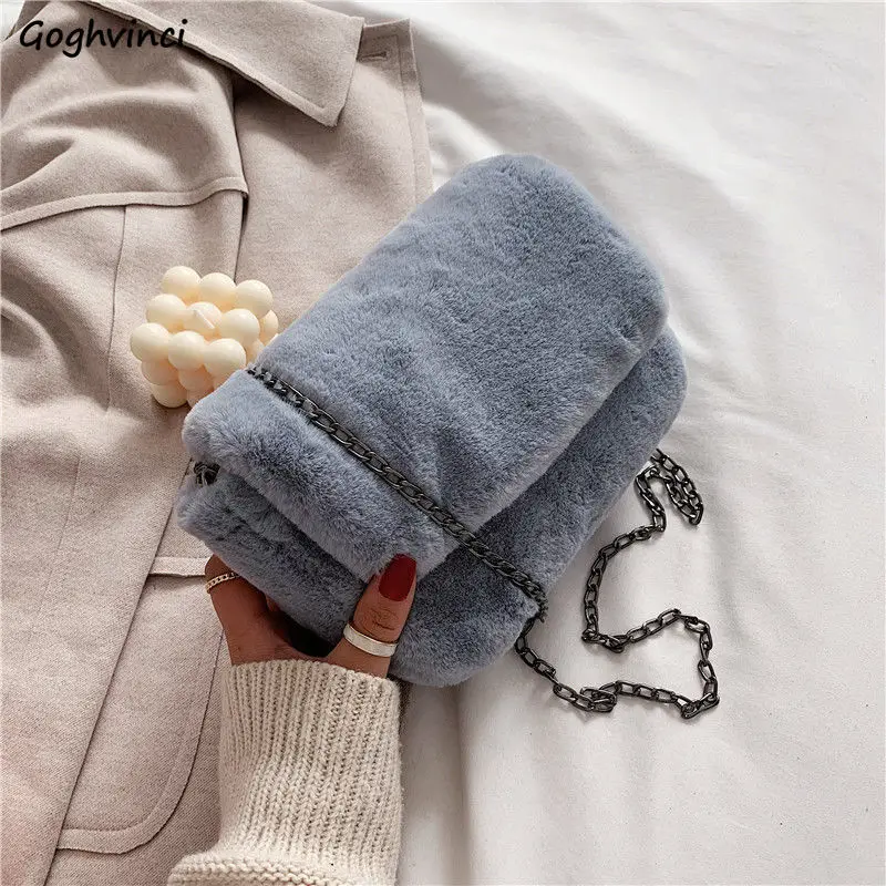 Faux Fur Bags Women Chain Plush Hairy Soft Shoulder Bag Simple Elegant Small Pouch Flap Girls Vintage Fashion All-match Korean
Faux Fur Bags Women Chain Plush Hairy Soft Shoulder Bag Simple Elegant Small Pouch Flap Girls Vintage Fashion All-match Korean