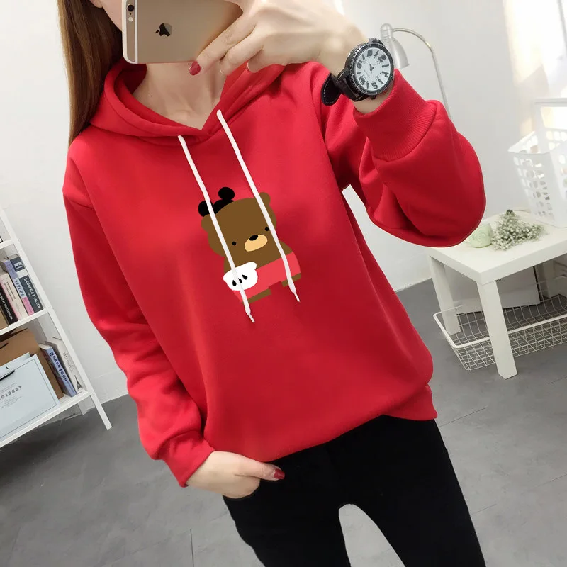 Women Pullovers Casual Tops Ladies Oversized Hoodies Fashion Winter Cute Cartoon Printed Sweatshirt Female Long Sleeve Hooded
Women Pullovers Casual Tops Ladies Oversized Hoodies Fashion Winter Cute Cartoon Printed Sweatshirt Female Long Sleeve Hooded