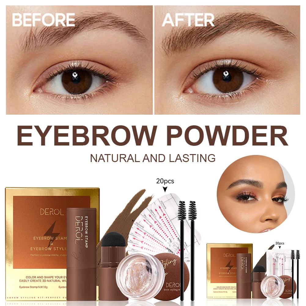 Eyebrow Stamp Shaping Kit Waterproof Eyebrow Gel Stamp with 20 Reusable Stencils Eyebrow Lasting Natural Contouring Makeup Kit
Eyebrow Stamp Shaping Kit Waterproof Eyebrow Gel Stamp with 20 Reusable Stencils Eyebrow Lasting Natural Contouring Makeup Kit