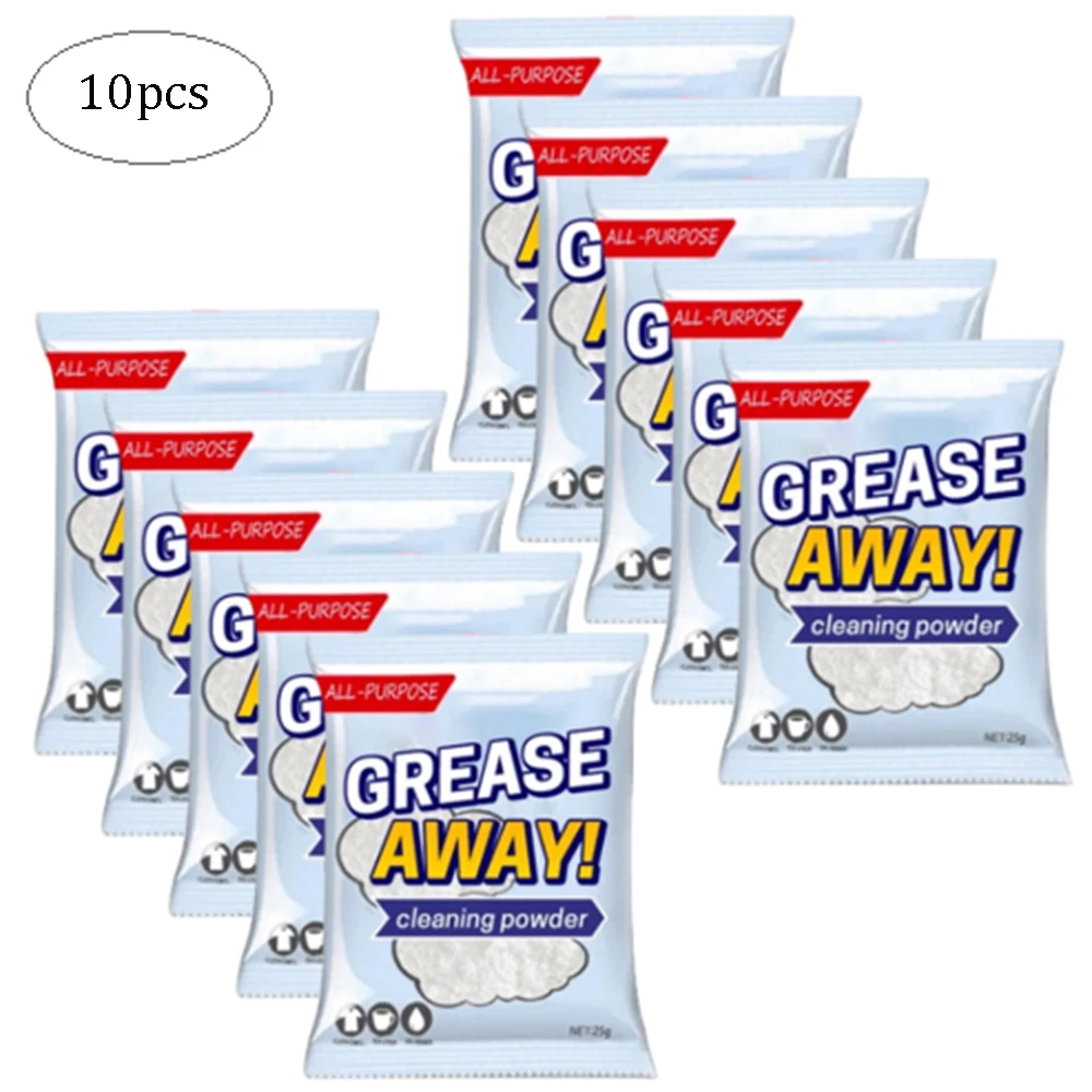 10pcs Kitchen Grease Powder Decontamination Cleaning Deodorization Household Cleaner Stainless Steel Wok Pot Stains Cleanning
10pcs Kitchen Grease Powder Decontamination Cleaning Deodorization Household Cleaner Stainless Steel Wok Pot Stains Cleanning