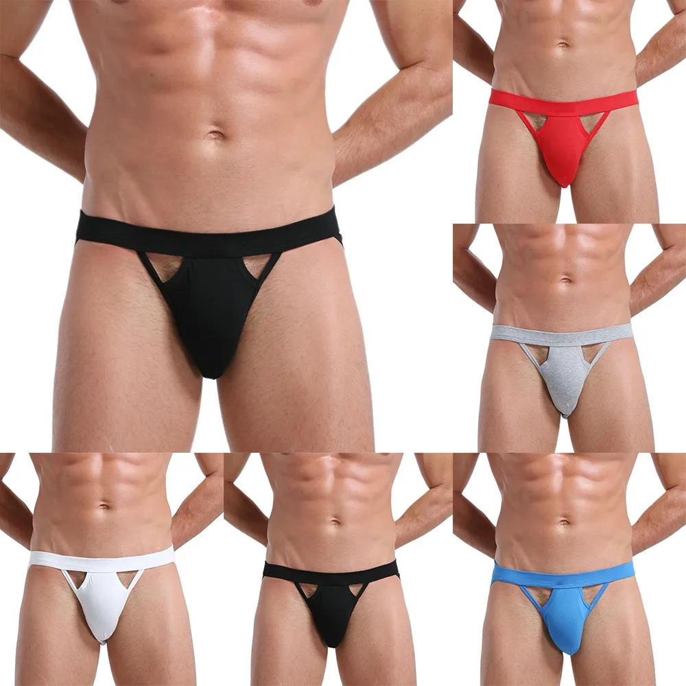 Men's Sexy Underwear Athletic Performance Pouch Jockstrap Low Waist Hip Briefs Hollow Low-Waist Erotic Temptation T-back Thongs
Men's Sexy Underwear Athletic Performance Pouch Jockstrap Low Waist Hip Briefs Hollow Low-Waist Erotic Temptation T-back Thongs