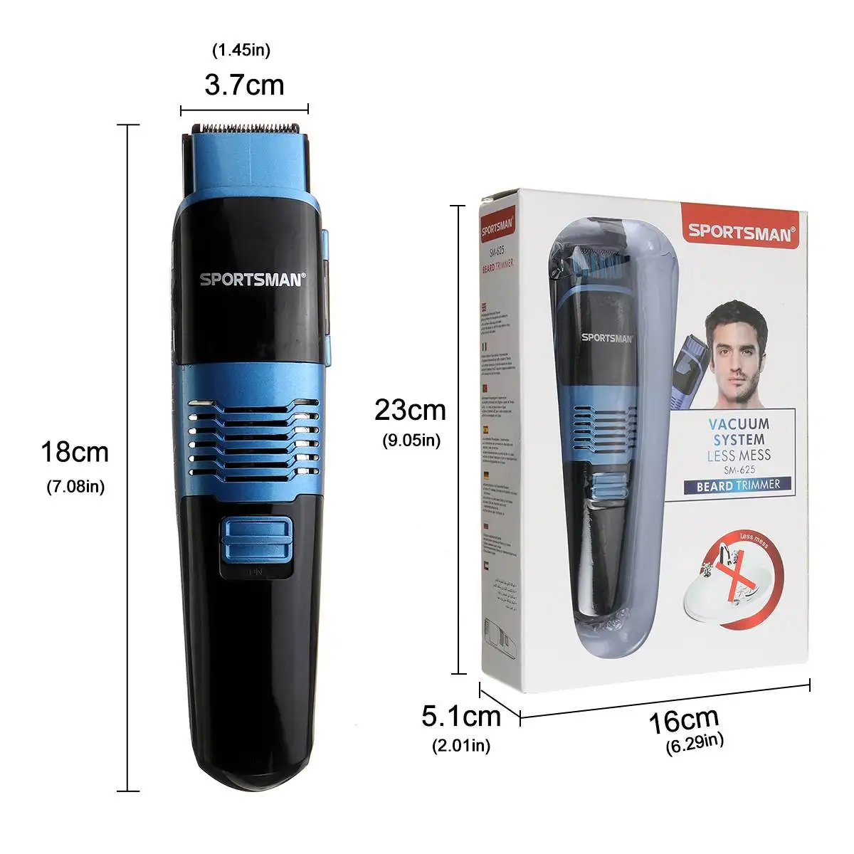 Professional Electric Hair Trimmer Clipper Nose Hair Shaver Beard Haircut USB 2200MH Rechargeable Hair Cutting Machine
Professional Electric Hair Trimmer Clipper Nose Hair Shaver Beard Haircut USB 2200MH Rechargeable Hair Cutting Machine