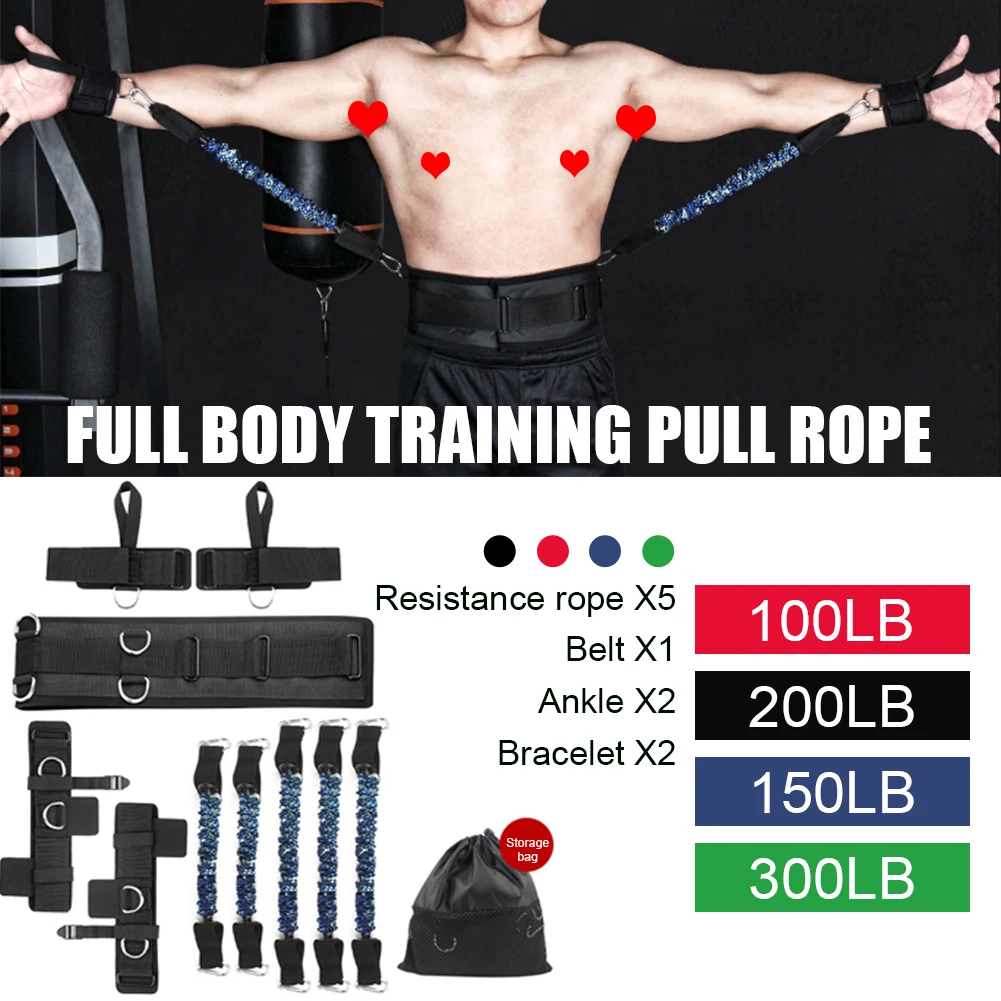 Professional Fighting Training Belt Men Women Resistance Belt Rope Fitness Exercise Elastic Bands Gym Workout Boxing Equipment
Professional Fighting Training Belt Men Women Resistance Belt Rope Fitness Exercise Elastic Bands Gym Workout Boxing Equipment