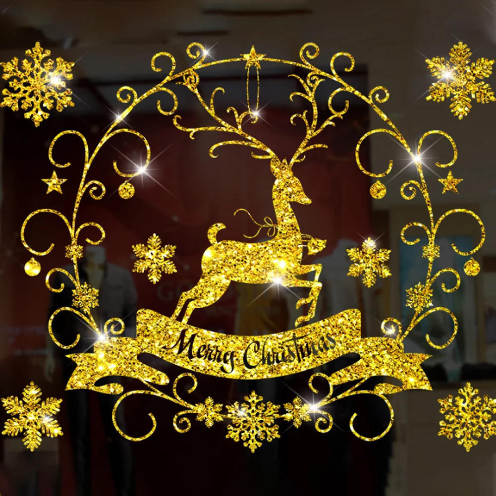 2021New Christmas Shiny Golden Window Stickers Christmas Wreath Wall Stickers New Year Display Stickers Snowman Wall Stickers
2021New Christmas Shiny Golden Window Stickers Christmas Wreath Wall Stickers New Year Display Stickers Snowman Wall Stickers