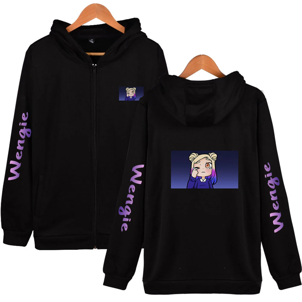 Wengie модные худи на молнии с принтом для женщин/мужчин Толстовка с длинным рукавом с капюшоном горячая распродажа Повседневная Уличная одеж...
Wengie модные худи на молнии с принтом для женщин/мужчин Толстовка с длинным рукавом с капюшоном горячая распродажа Повседневная Уличная одеж...