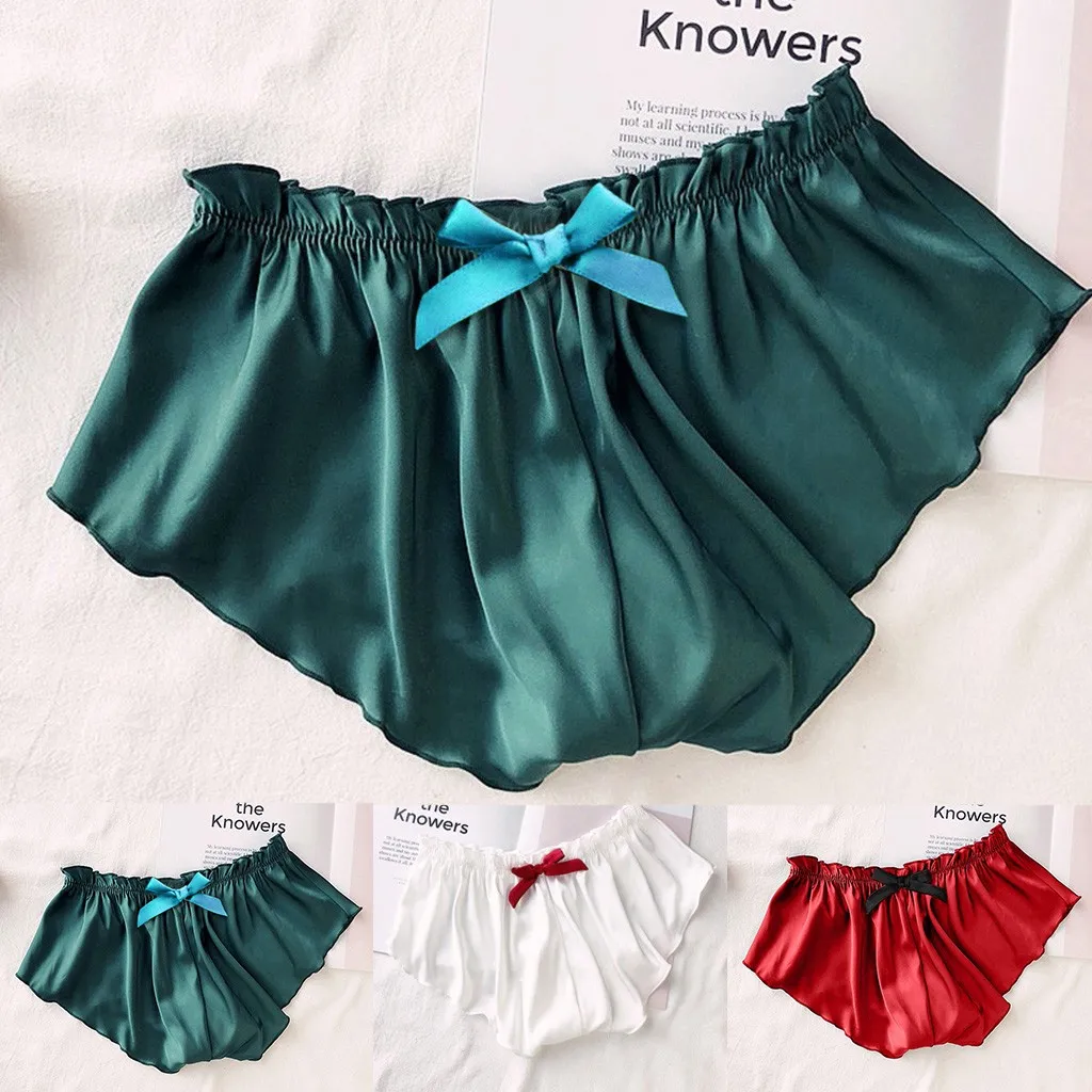 Silk Satin womens Sexy Panties Flowers Floral plus size Lace Pajamas Underwear Women Shorts S-XXXL
Silk Satin womens Sexy Panties Flowers Floral plus size Lace Pajamas Underwear Women Shorts S-XXXL