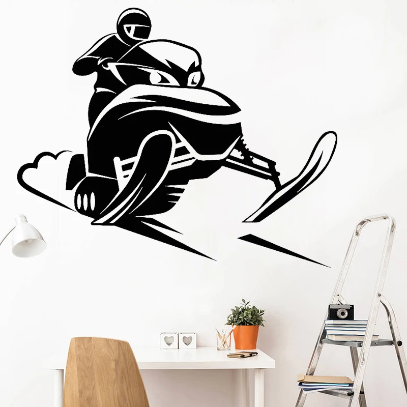 Snowmobiling Vinyl Wall Decal Snowmobile Race Sticker Home Decor ationWinter Activities Mural Extreme Sports C9014
Snowmobiling Vinyl Wall Decal Snowmobile Race Sticker Home Decor ationWinter Activities Mural Extreme Sports C9014