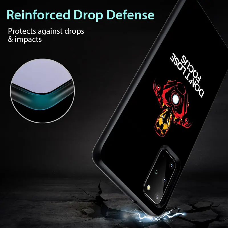 Marvel Iron Man for Samsung Note 8 9 10 20 M02 M10 M10S M20 M21 M30 M31 M31S M40 M60S Ultra Plus Black Phone Case 
Marvel Iron Man for Samsung Note 8 9 10 20 M02 M10 M10S M20 M21 M30 M31 M31S M40 M60S Ultra Plus Black Phone Case