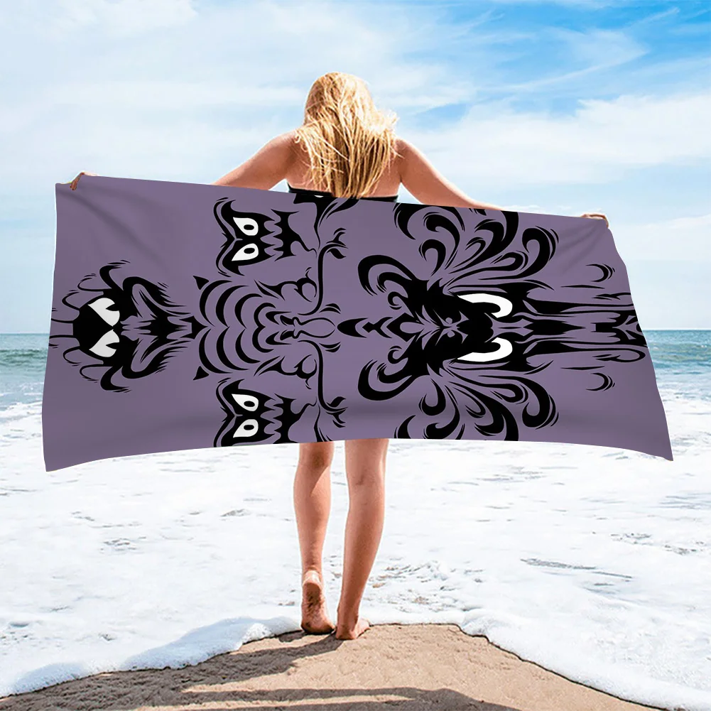 PHAYON Bath Towel Bathroom Monster Pattern Microfiber Large Beach Towels Halloween 75x150cm Soft Water Absorbing Shower Towel
PHAYON Bath Towel Bathroom Monster Pattern Microfiber Large Beach Towels Halloween 75x150cm Soft Water Absorbing Shower Towel