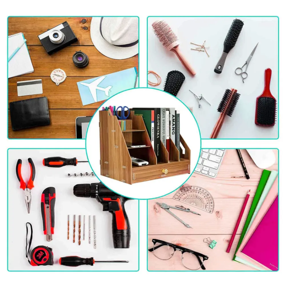 Pen Holder Wooden Desktop Pencil Organizer Office Stationary Storage Box School Desk Stand Case Makeup Rangement Home Organiser
Pen Holder Wooden Desktop Pencil Organizer Office Stationary Storage Box School Desk Stand Case Makeup Rangement Home Organiser