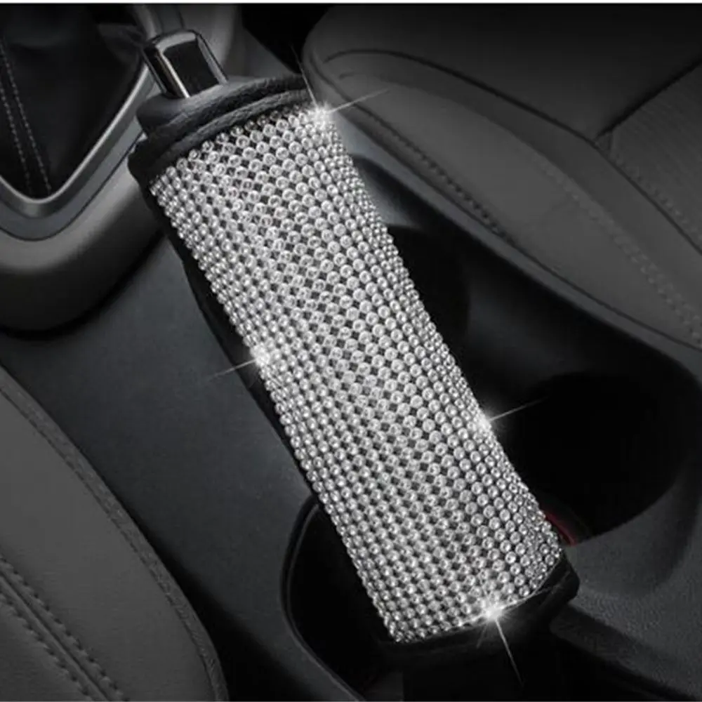 Car Hand Brake Cover Crystal Rhinestones Diamond Car Auto Universal Gear Shift Shifter Knob Cover Leather Handbrake Cover
Car Hand Brake Cover Crystal Rhinestones Diamond Car Auto Universal Gear Shift Shifter Knob Cover Leather Handbrake Cover
