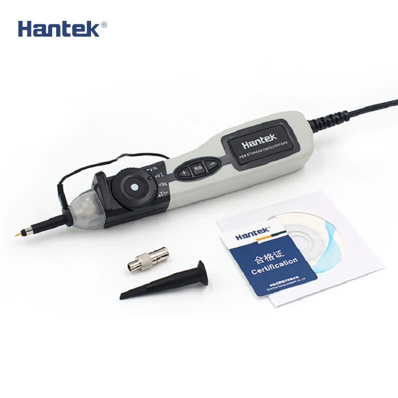 Hantek PSO2020 USB pen осциллограф 20 МГц полоса пропускания функции автоматического