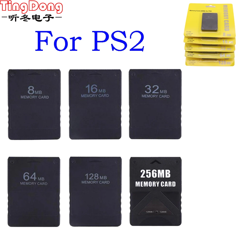 10PCS Black Game Card Memory Card PS2 Save Game Data Stick Module For Playstation 2 For Sony SD Card 8M/16M/32M/64M/128M/256M
10PCS Black Game Card Memory Card PS2 Save Game Data Stick Module For Playstation 2 For Sony SD Card 8M/16M/32M/64M/128M/256M