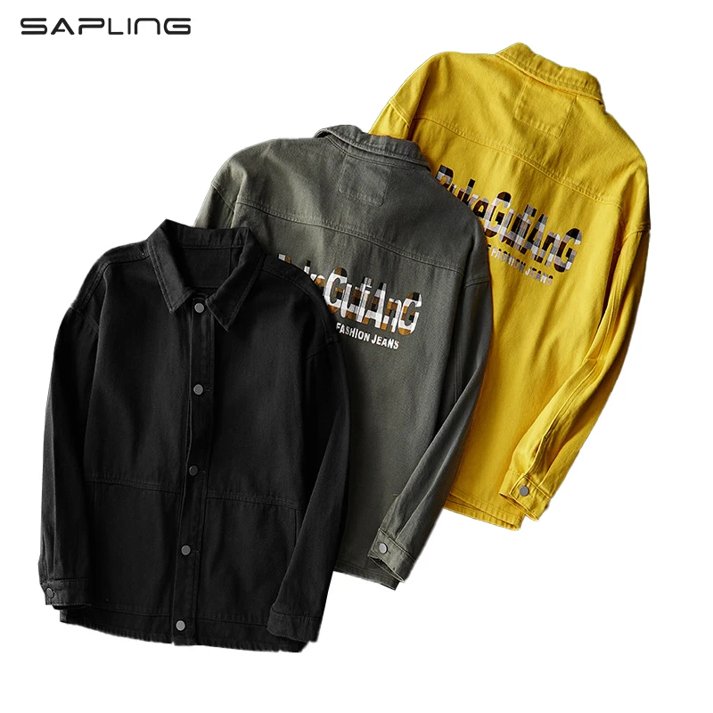 Spring Autumn New Denim Jacket High Quality Japan Style Youth Fashion Denim Chaquetas Slim Personality Jaqueta Jeans Masculina
Spring Autumn New Denim Jacket High Quality Japan Style Youth Fashion Denim Chaquetas Slim Personality Jaqueta Jeans Masculina