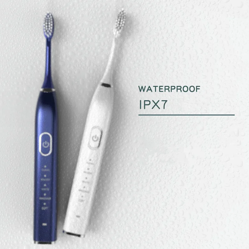 Sonic Electric Toothbrush USB Charging Waterproof with10 Replacement Brush Head Portable Ultrasonic Automatic Teeth Whitening
Sonic Electric Toothbrush USB Charging Waterproof with10 Replacement Brush Head Portable Ultrasonic Automatic Teeth Whitening