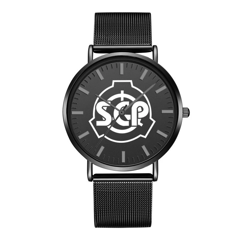 Часы с логотипом SCP Foundation, Лидер продаж, аналоговые кварцевые наручные часы из нержавеющей стали с кожаным ремешком, женские мужские водонеп...
Часы с логотипом SCP Foundation, Лидер продаж, аналоговые кварцевые наручные часы из нержавеющей стали с кожаным ремешком, женские мужские водонеп...