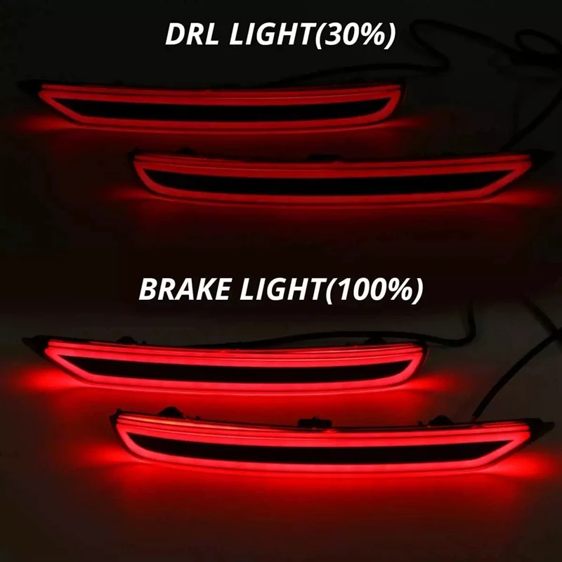 1 Pair LED Rear Bumper Reflector Tail Light for Subaru Forester 2008-2019 Driving Brake Signal Fog Lamp
1 Pair LED Rear Bumper Reflector Tail Light for Subaru Forester 2008-2019 Driving Brake Signal Fog Lamp