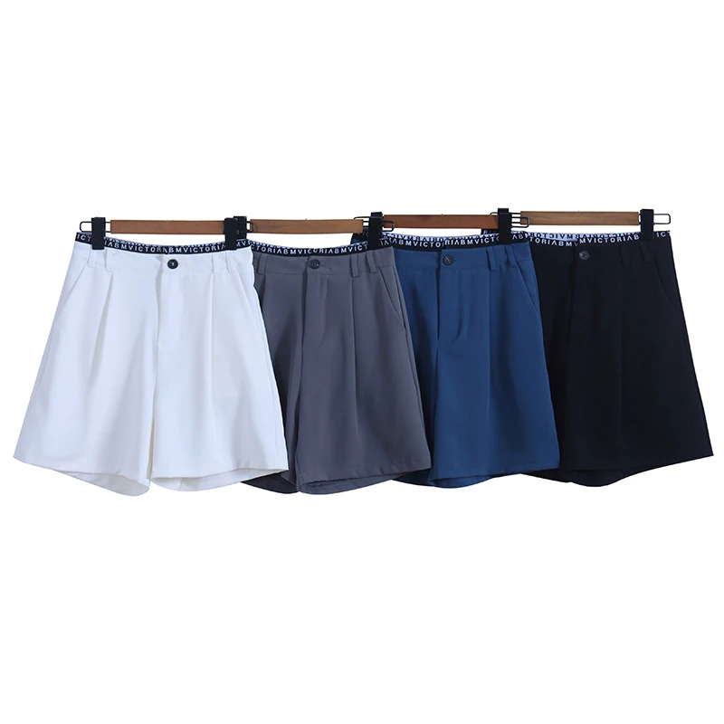 2021 Summer New Shorts Solid Color Draped Sashes Casual Shorts Women A-line High Waist Loose Short Femme Chic S-XL Ladies Bottom 
2021 Summer New Shorts Solid Color Draped Sashes Casual Shorts Women A-line High Waist Loose Short Femme Chic S-XL Ladies Bottom