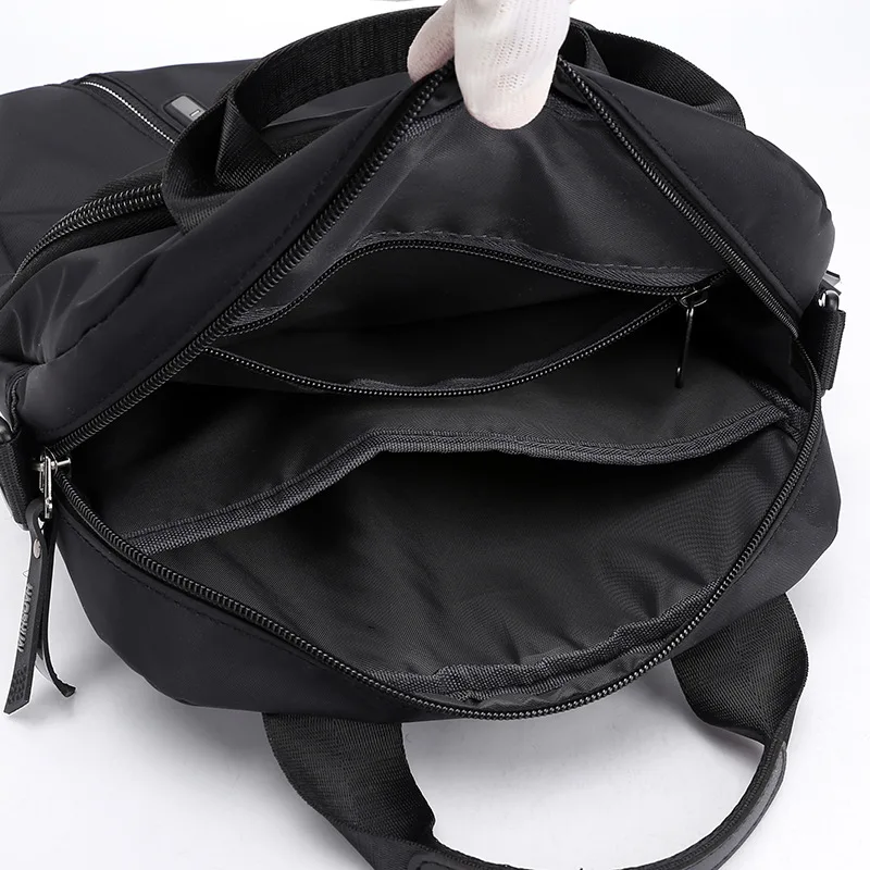 Men's Shoulder Bag Nylon Waterproof Briefcase Korean Version of The Trend Messenger Bag Business Casual Men's Messenger Bag
Men's Shoulder Bag Nylon Waterproof Briefcase Korean Version of The Trend Messenger Bag Business Casual Men's Messenger Bag