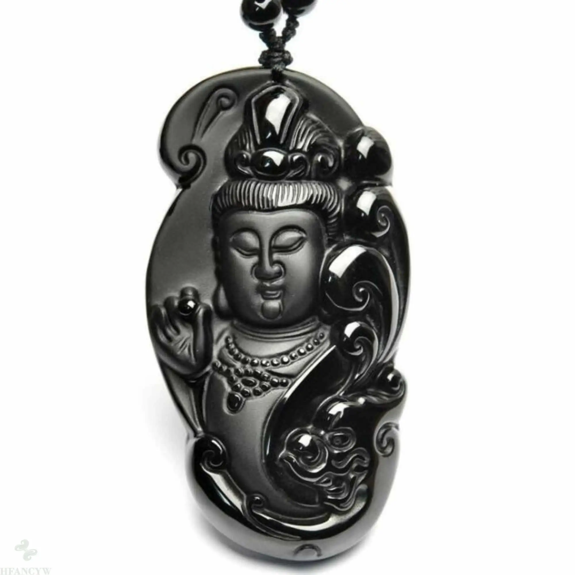 Natural Obsidian Bodhisattva gemstone pendant necklace gift Chain Wristband Mental Wrist All Saints' Day Elegant Buddhism
Natural Obsidian Bodhisattva gemstone pendant necklace gift Chain Wristband Mental Wrist All Saints' Day Elegant Buddhism