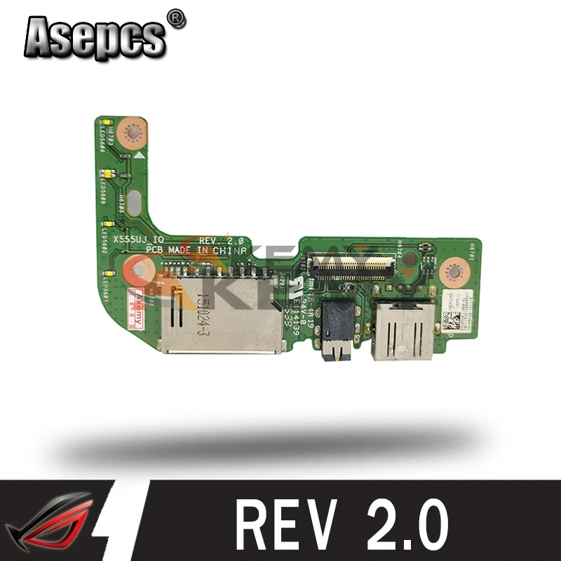 Akemy для ASUS X555UJ USB плата X555UJ IO METAL REV 2,0 протестирована хорошая бесплатная доставка
Akemy для ASUS X555UJ USB плата X555UJ IO METAL REV 2,0 протестирована хорошая бесплатная доставка
