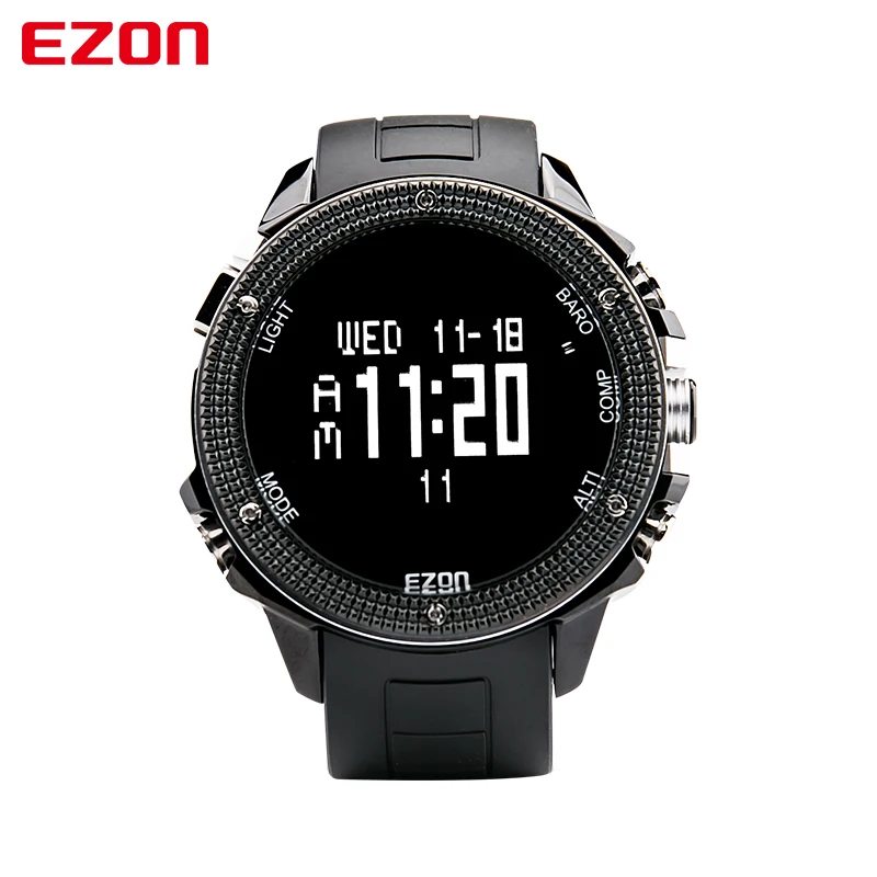 Часы наручные EZON H501 Мужские Цифровые, многофункциональные, с высотомером, компасом, барометром и нержавеющим чехлом, для активного отдыха и ...
Часы наручные EZON H501 Мужские Цифровые, многофункциональные, с высотомером, компасом, барометром и нержавеющим чехлом, для активного отдыха и ...