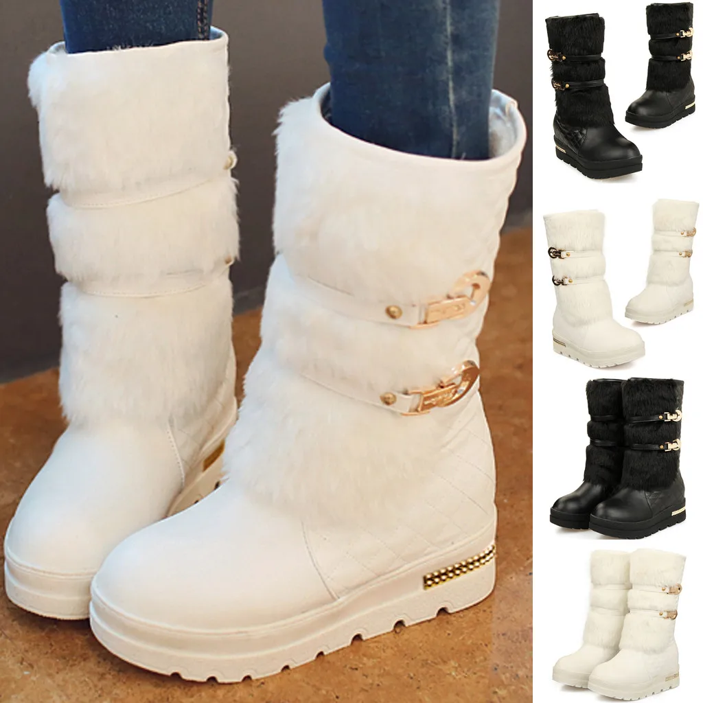 Ladies casual Roman buckle large sponge flat high heel snow boots ladies retro buckle sponge cake sleeve large size boots
Ladies casual Roman buckle large sponge flat high heel snow boots ladies retro buckle sponge cake sleeve large size boots