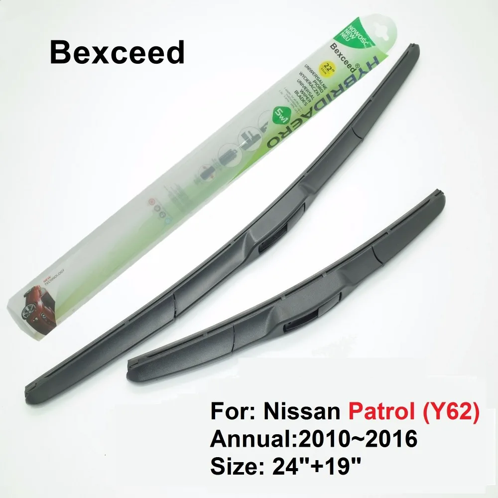 For Nissan Patrol (Y62) 24"+19" High Quality Bexceed of Car Windshield Hybrid Wiper Blade 2010 2011 2012 2013 2014 2015 2016
For Nissan Patrol (Y62) 24"+19" High Quality Bexceed of Car Windshield Hybrid Wiper Blade 2010 2011 2012 2013 2014 2015 2016