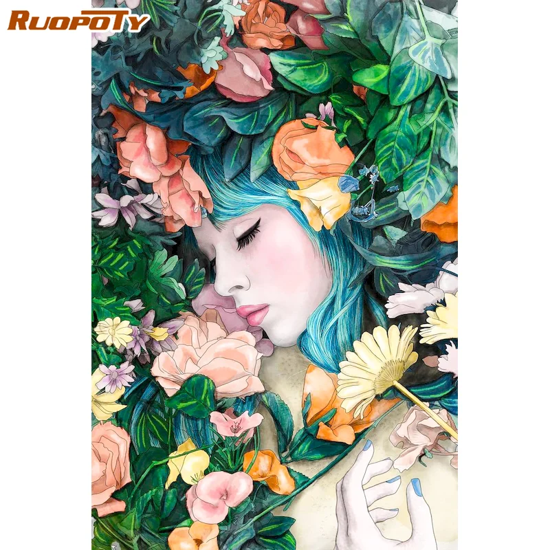 RUOPOTY Diamond Embroidery Cartoon Mosaic Handicrafts Diamond Painting 5D Girls Cross Stitch Kits Anime Decor For Home
RUOPOTY Diamond Embroidery Cartoon Mosaic Handicrafts Diamond Painting 5D Girls Cross Stitch Kits Anime Decor For Home