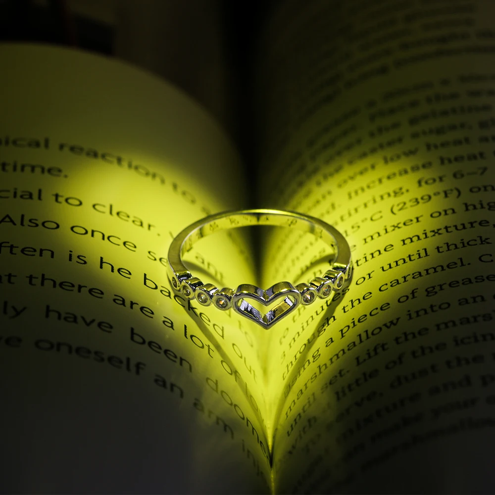 Simple Love Heart Ring Trendy Engagement Plain Sliver Plated Ring Band For Women With Cubic Zircon Factory New Arrival
Simple Love Heart Ring Trendy Engagement Plain Sliver Plated Ring Band For Women With Cubic Zircon Factory New Arrival