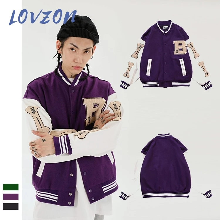LOVZON 2021 New Hot Hip Hop Furry Bone Patchwork Color Block Jackets Mens Harajuku Streetwear Bomber Jacket Men Baseball Coats
LOVZON 2021 New Hot Hip Hop Furry Bone Patchwork Color Block Jackets Mens Harajuku Streetwear Bomber Jacket Men Baseball Coats
