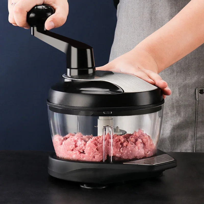 Home Meat Grinder Mincer Manual Food Processor Vegetable Cutter Shredder Egg Yolk White Separator Milk Frother Blender Mixer
Home Meat Grinder Mincer Manual Food Processor Vegetable Cutter Shredder Egg Yolk White Separator Milk Frother Blender Mixer