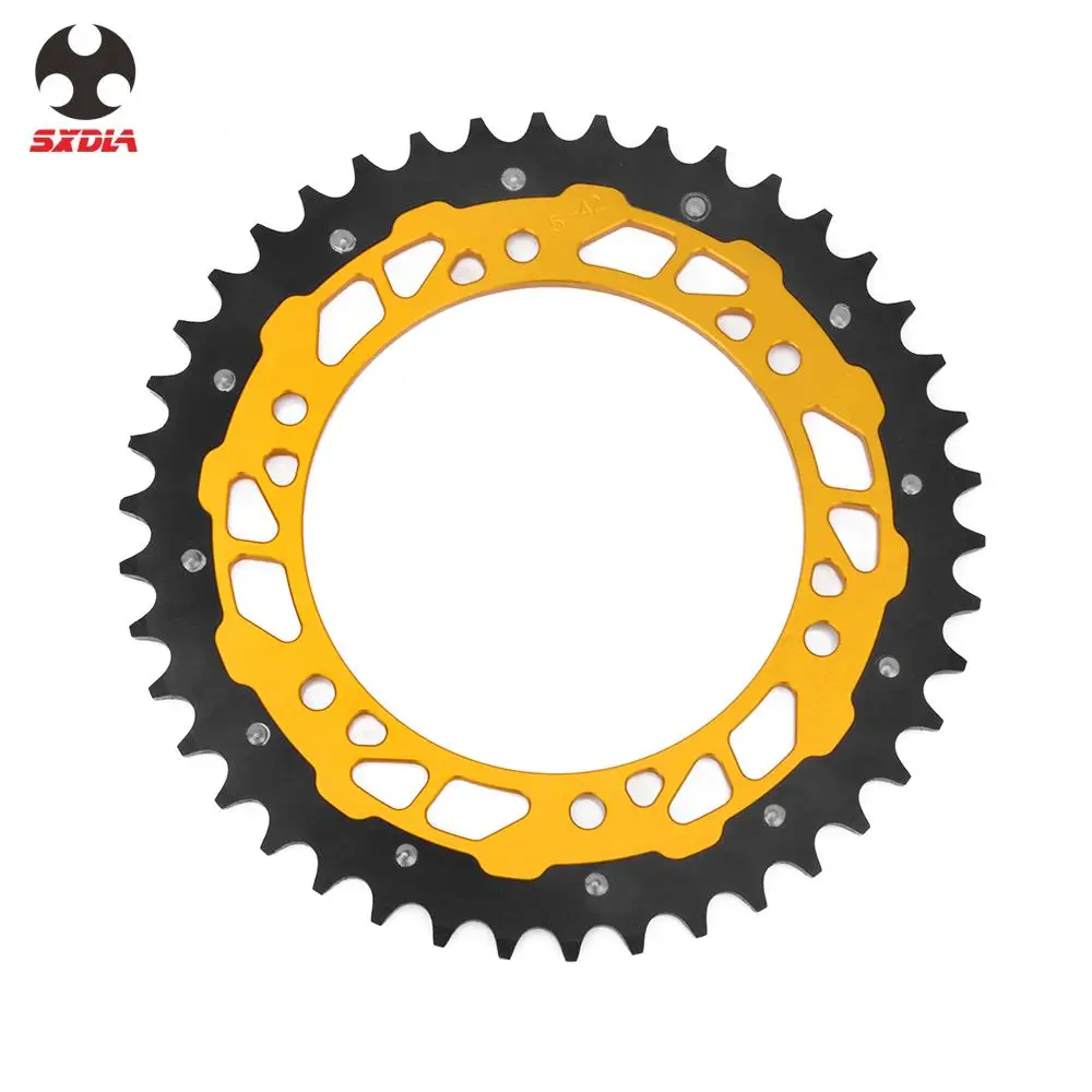 Motorcycle 42 47 48 49 50 51 T CNC Aluminum Rear Sprocket For SUZUKI TSR125 TSR200 DR250 DR350 DRZ 250 400E 400S Off-road
Motorcycle 42 47 48 49 50 51 T CNC Aluminum Rear Sprocket For SUZUKI TSR125 TSR200 DR250 DR350 DRZ 250 400E 400S Off-road