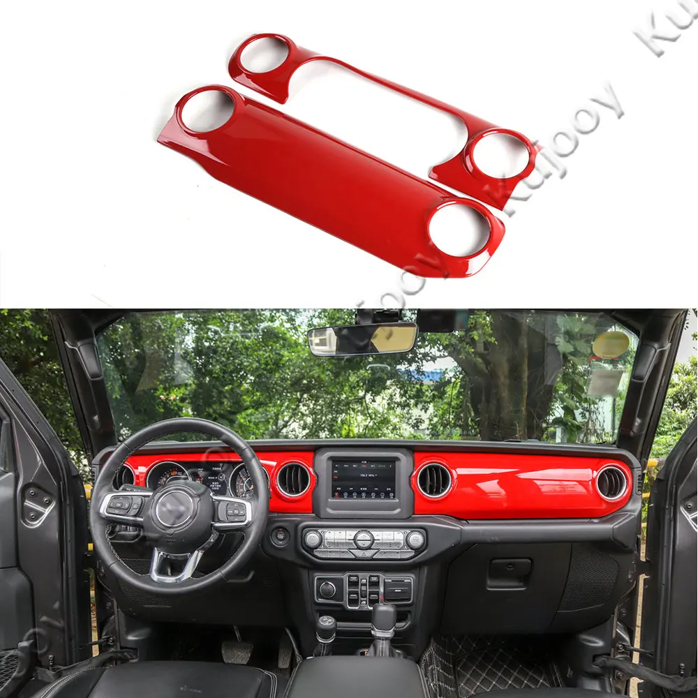 Interior Mouldings for Jeep Wrangler JL 2018 Up Center Console Decorative Panel Decor Cover Frame Sticker Trim Red
Interior Mouldings for Jeep Wrangler JL 2018 Up Center Console Decorative Panel Decor Cover Frame Sticker Trim Red