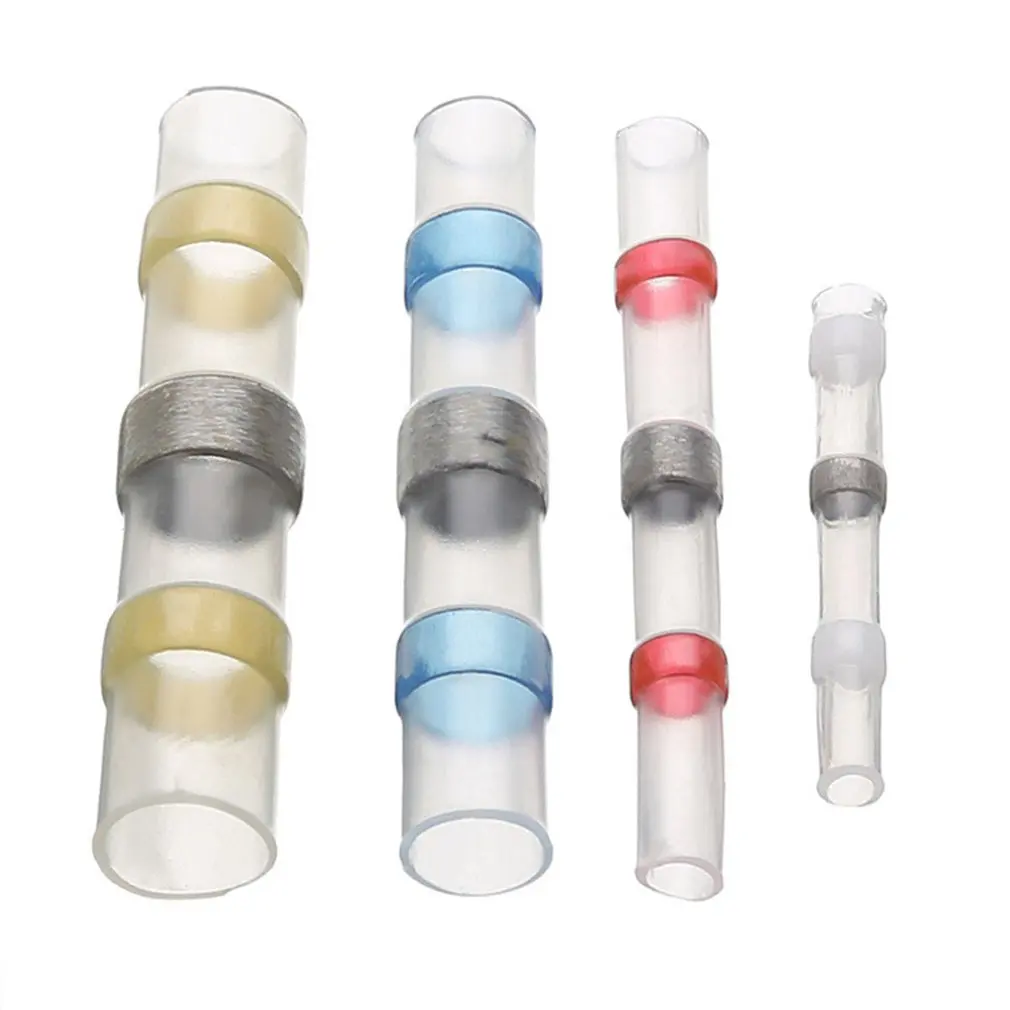 Intermediate Terminals Heat Shrink Butt Crimp Waterproof Solder Seal Electrical Butt Connectors Wire Cable Splice Terminal Kit
Intermediate Terminals Heat Shrink Butt Crimp Waterproof Solder Seal Electrical Butt Connectors Wire Cable Splice Terminal Kit