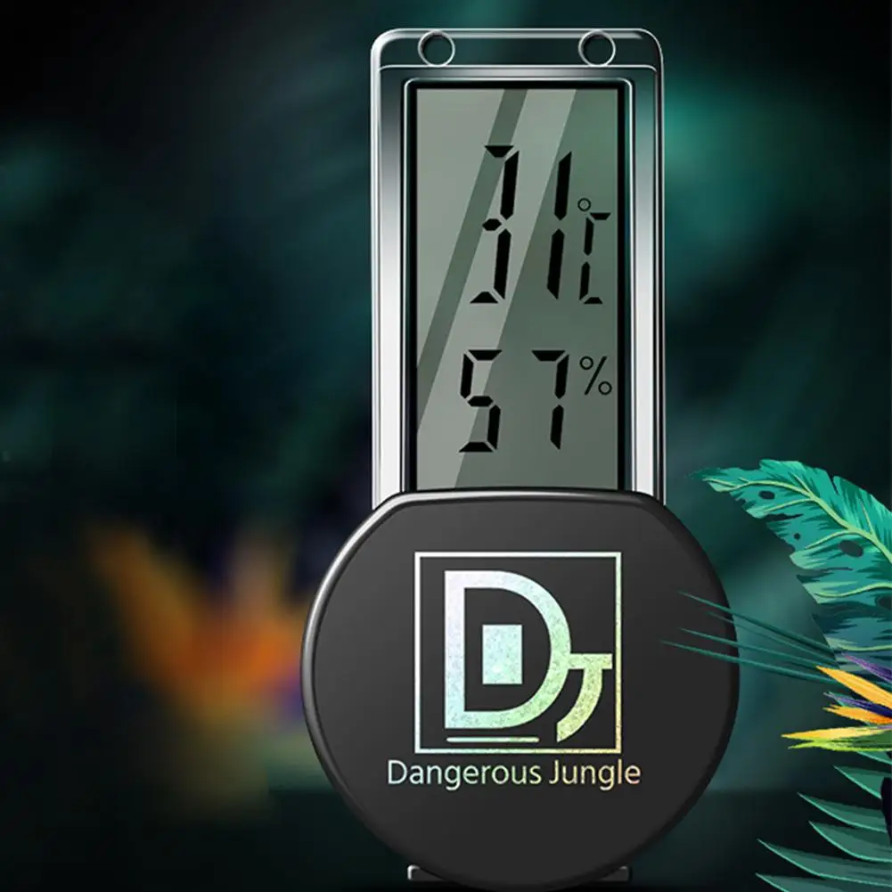 Electronic Sucked Type Hygrometer for Reptiles Chameleon Terrarium Fish Tank Refrigerator
Electronic Sucked Type Hygrometer for Reptiles Chameleon Terrarium Fish Tank Refrigerator